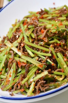 小炒牛肉絲