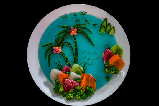 精美的重慶工藝菜品