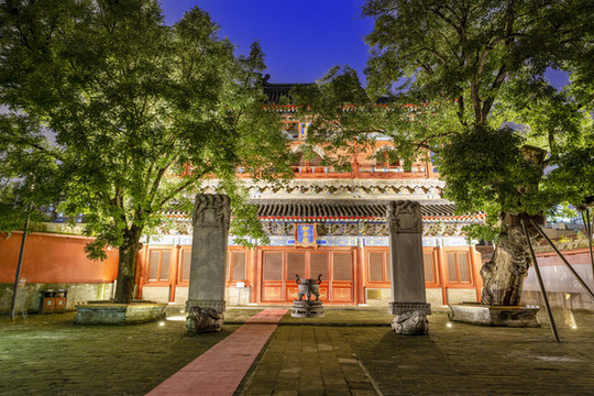 北京東城區(qū)智化寺如來殿萬佛閣