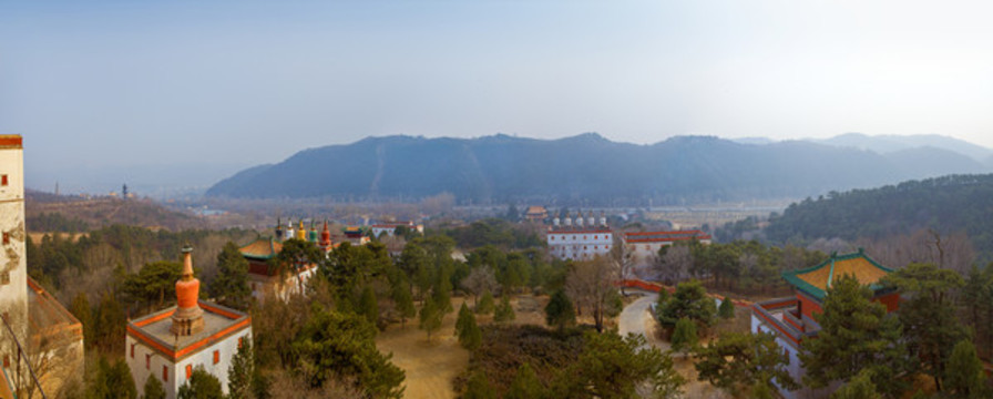 普陀宗乘之廟全景圖