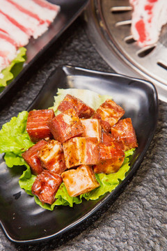 黑椒牛肉粒