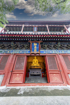 北京東城區(qū)智化寺如來殿與萬佛閣