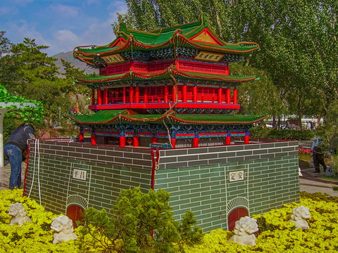 張家口市人民公園造型藝術