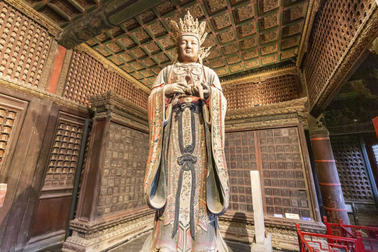 北京東城區(qū)智化寺如來殿大梵天