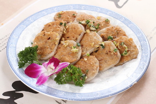 煎釀藕餅