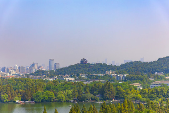 杭州西湖全景圖