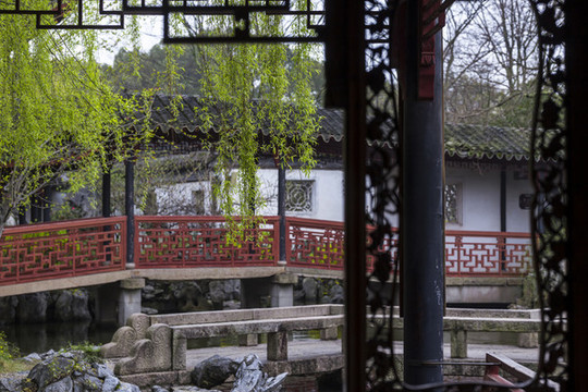 蘇州園林同里古鎮(zhèn)古建筑