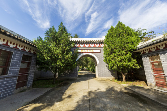 北京市平谷區(qū)軒轅黃帝陵大門