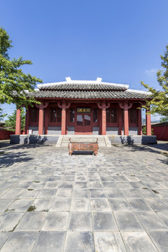 北京市平谷區(qū)軒轅廟三皇殿外景
