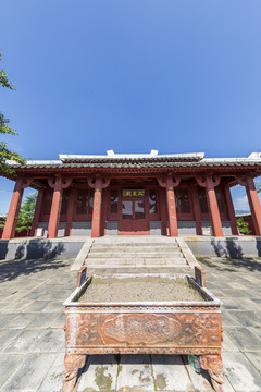 北京市平谷區(qū)軒轅廟三皇殿外景