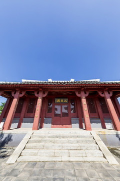 北京市平谷區(qū)軒轅廟三皇殿外景