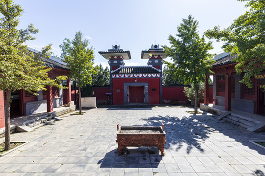 北京市平谷區(qū)軒轅廟漢闕