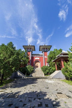 北京市平谷區(qū)軒轅廟漢闕