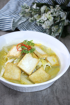 老豆腐燉娃娃菜06