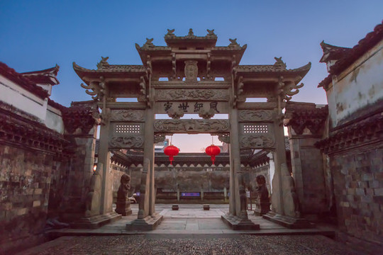 東陽老街夜色