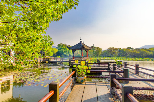 西湖開(kāi)網(wǎng)亭