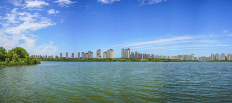 天津梅江湖泊景觀2