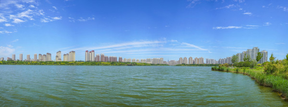 天津梅江湖泊景觀3