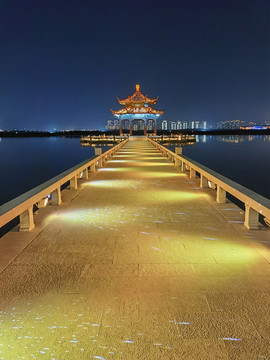蘇州李公堤湖心亭
