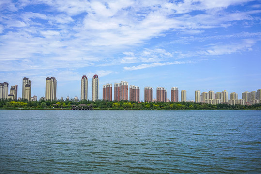 城市住宅樓景觀