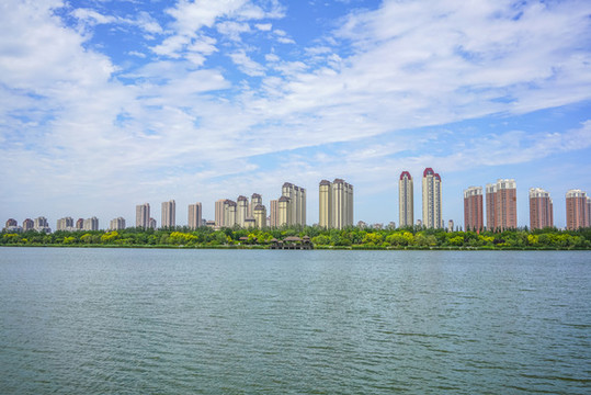 城市住宅樓景觀