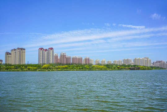 城市住宅樓景觀