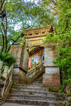中國(guó)云南昆明西山龍門風(fēng)景區(qū)