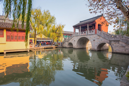 安昌古鎮(zhèn)水閣橋