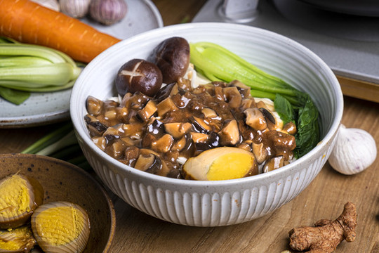 香菇燒肉面