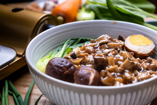 香菇燒肉面