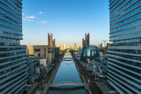 寧波東部新城風(fēng)光