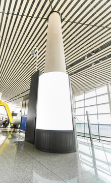 機(jī)場大廳廣告牌展示架