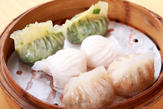 蒸餃拼盤