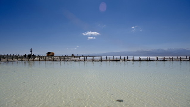 茶卡鹽湖