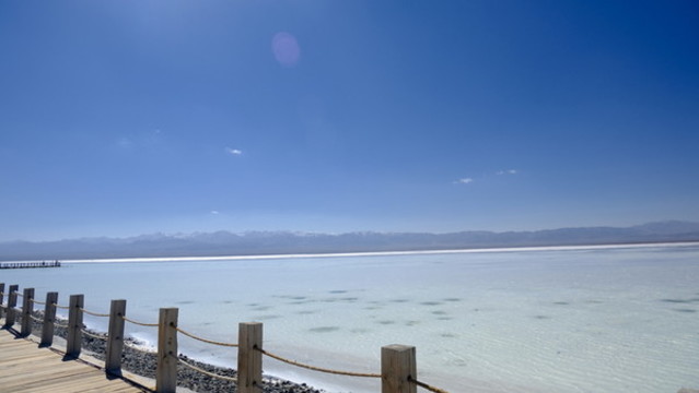 茶卡鹽湖