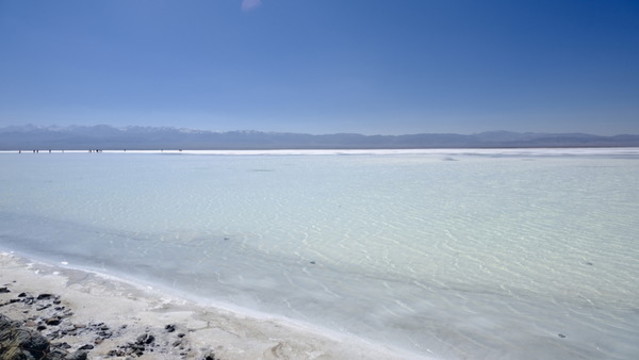 茶卡鹽湖