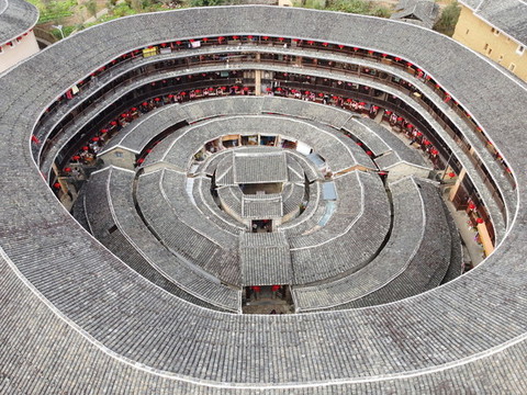 福建龍巖永定土樓