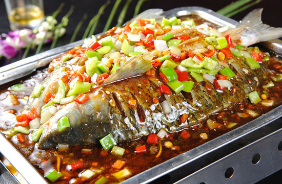 黑椒味烤魚