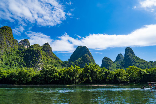 廣西桂林山水漓江風(fēng)光