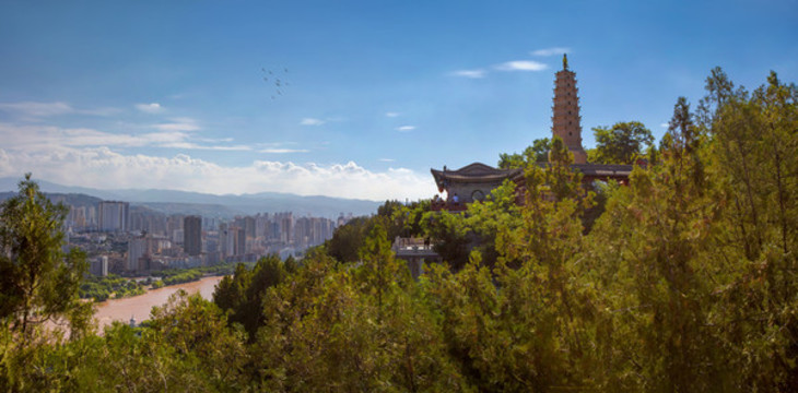 蘭州白塔寺白塔