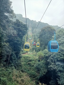 蒙頂山索道