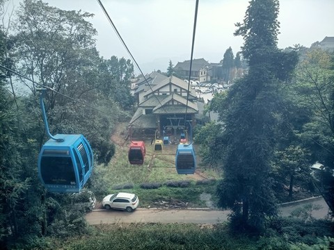 蒙頂山索道