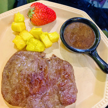 兒童套餐牛扒