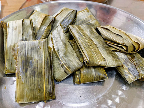 粽葉黃糖糍粑