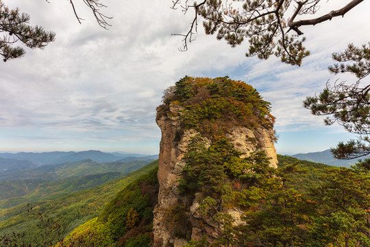 遼寧桓仁五女山山水風(fēng)光
