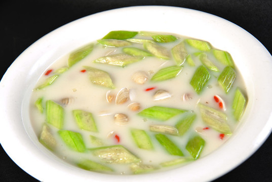 絲瓜青蛤湯
