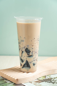 燒仙草奶茶