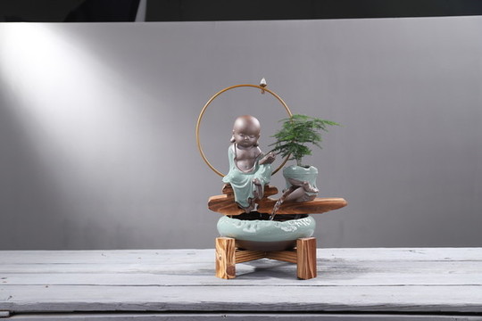 禪意流水?dāng)[件