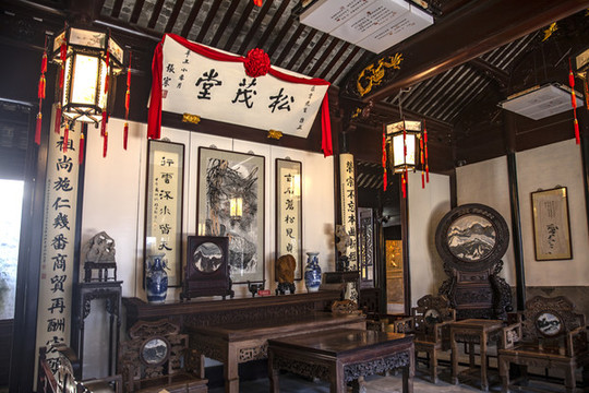 周莊沈廳松茂堂