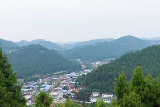 四川德陽和新鎮(zhèn)鄉(xiāng)村風(fēng)光